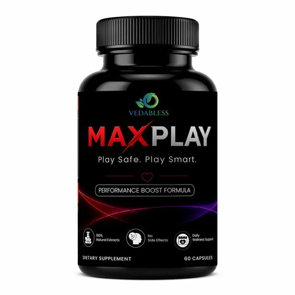 MaxPlay Herbal Performance Support Capsules – Energy, Stamina & Vitality Booster