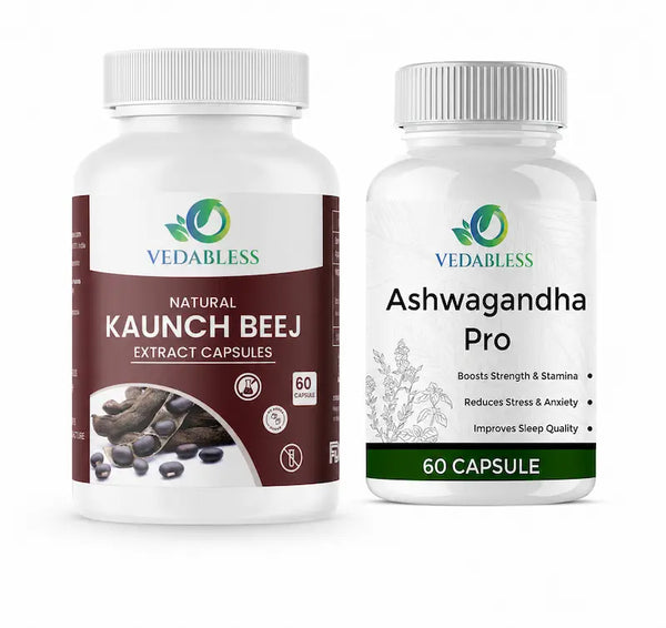 Kaunch Beej Capsules – Ayurvedic Strength, Vitality & Energy Support