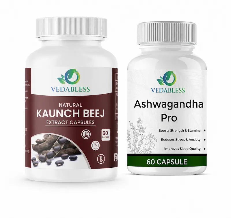 Kaunch Beej Capsules – Ayurvedic Strength, Vitality & Energy Support