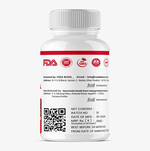Ashoka Capsules – Herbal Support for Women’s Health & Hormonal Balance