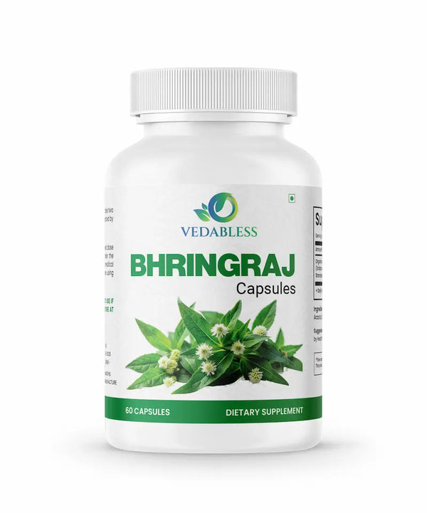 Bhringraj capsules for hair growth & scalp health