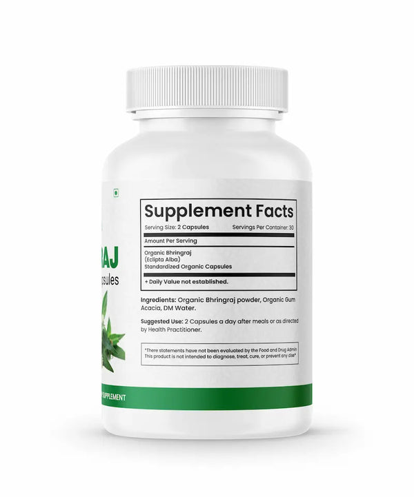 Bhringraj capsules for hair growth & scalp health