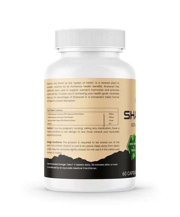 Shatavari Capsules – Ayurvedic Support for Women’s Health & Vitality