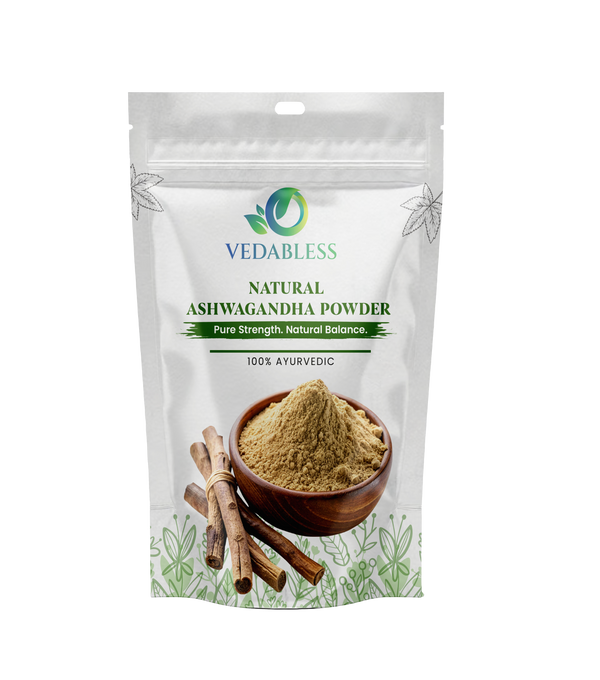 Vedabless Natural Ashwagandha Powder – 100% Ayurvedic